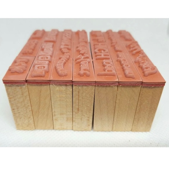 Pixie Explore Travel 10 Rubber Stamps - Picture 5 of 5